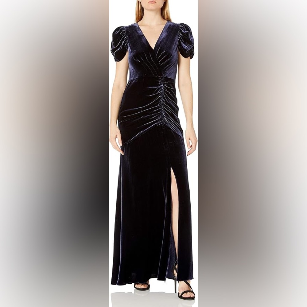 Shoshanna Midnight Brina Dress Caspian - Picture 1 of 8